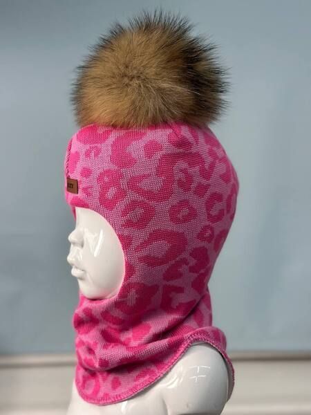 ЗИМОВА ШАПКА ШОЛОМ BEEZY 1802/PINKLEO/24 zimova-shapka-sholom-beezy-1802pinkleo24 фото