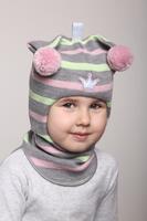ЗИМОВА ШАПКА ШЛОЛОМ Beezy -1412/40/22